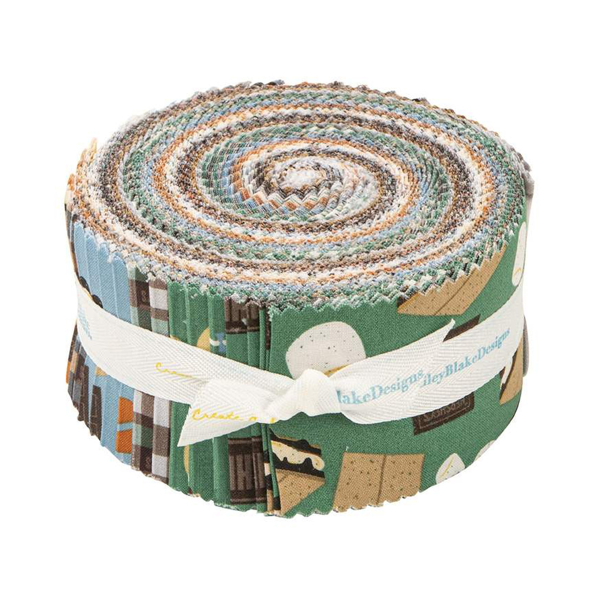 JELLY ROLL - Camp S'mores by RBD Designers for Riley Blake