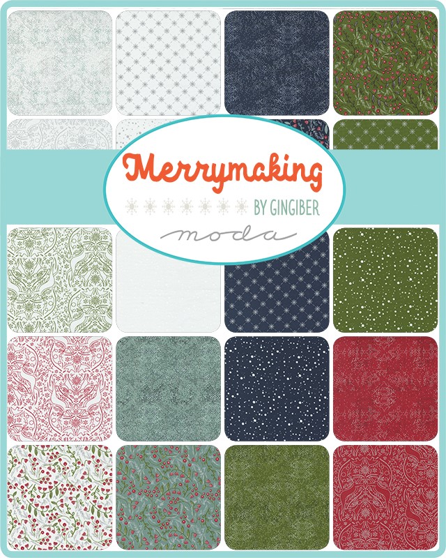 Moda Jelly Roll - Merrymaking by Gingiber