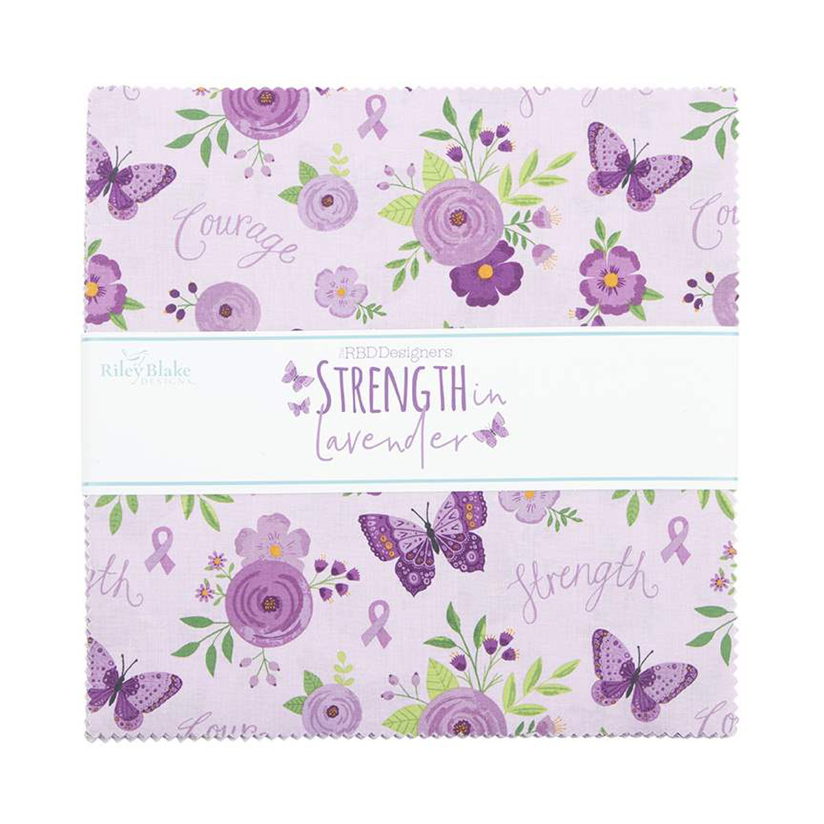 Layer Cake - Strength In Lavender by RBD Designers for Moda