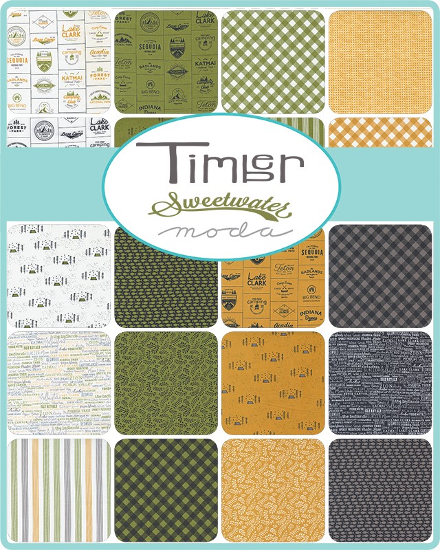 Moda Fat Eighth Bundle - Timber by Sweetwater