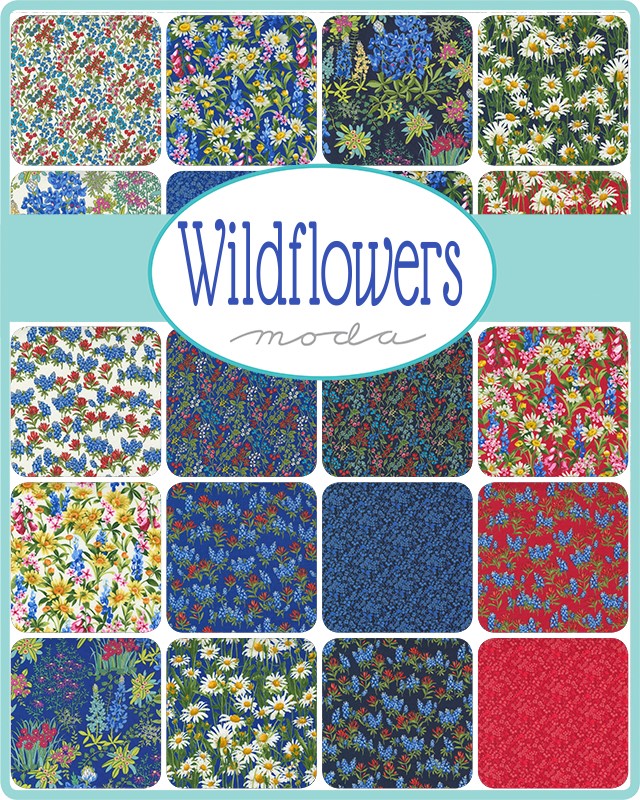 Moda Fat Quarter Bundle - Wildflowers by Moda